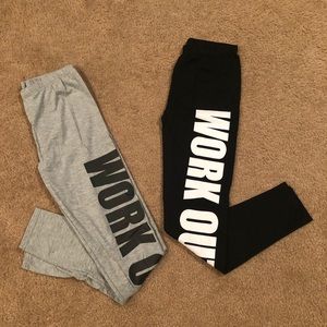 2 Pair of Workout Leggings